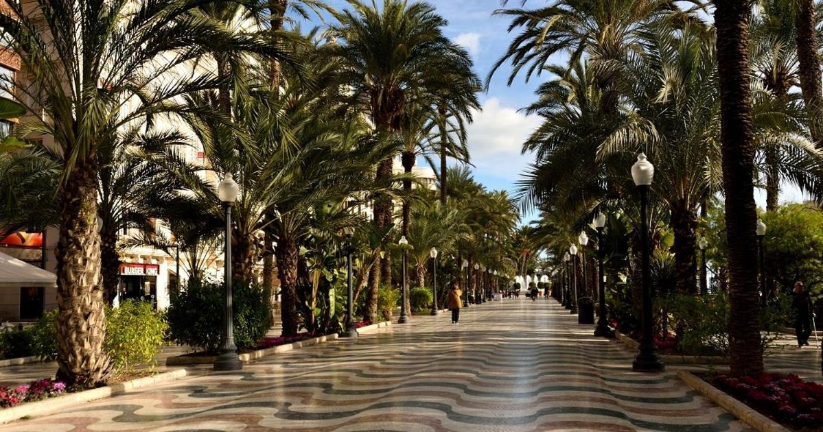 35-3- Комната В Квартире Для Семьи От 1 До 4 Человек В Центре Аликанте Аліканте Екстер'єр фото